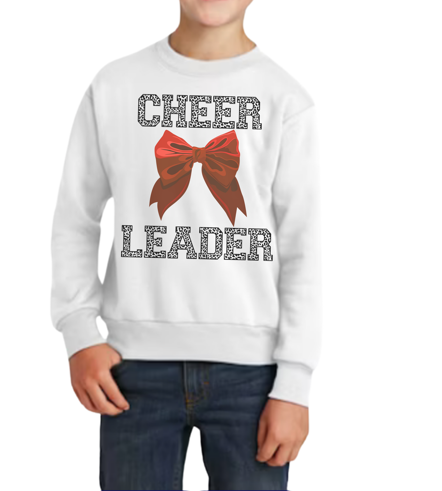 Cheerleader Bow Shirt - Customizable