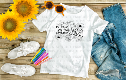 Color Me MAMA Tee