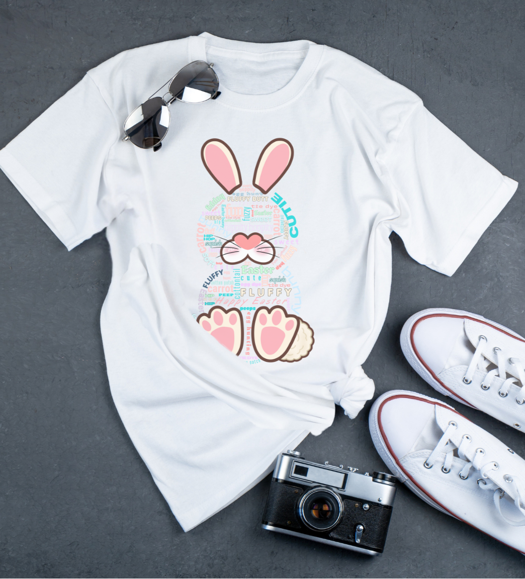 Easter Bunny - Word Tee