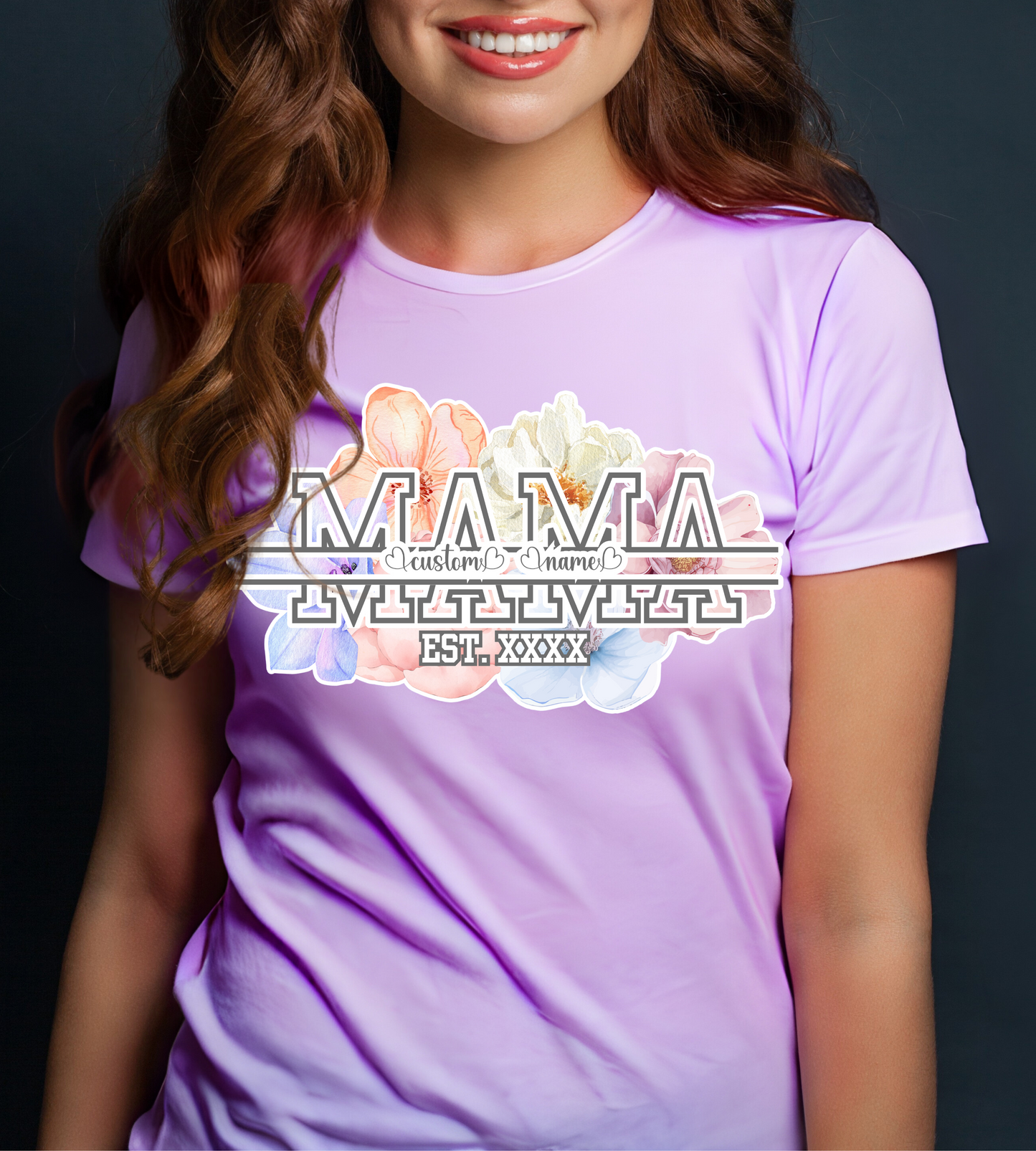 Blossom MAMA Custom Tee